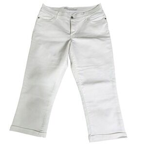 NWT OLD NAVY Sweetheart Classic Rise Stretch Jean Capri‎ Pants 10